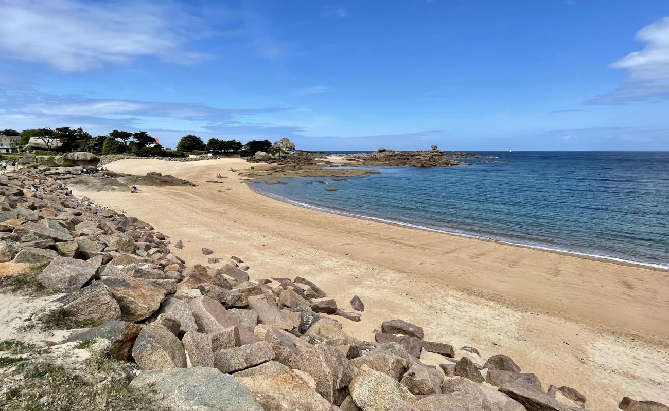 Photo de Ile Renote Beach avec sable beige de surface