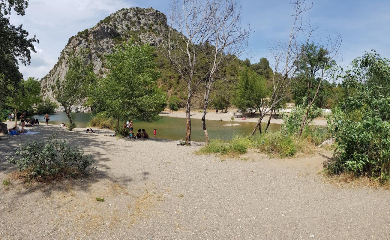 Photo de Les Gorges Du Gouleyrous Beach avec caillou fin gris de surface