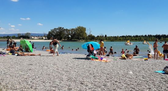 Monteux Lake Beach