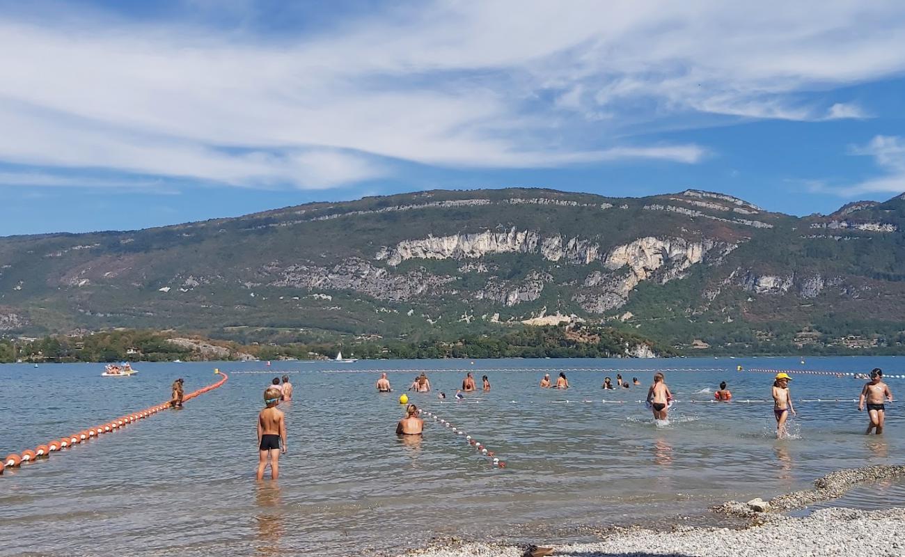 Photo de Conjux Beach avec caillou fin gris de surface