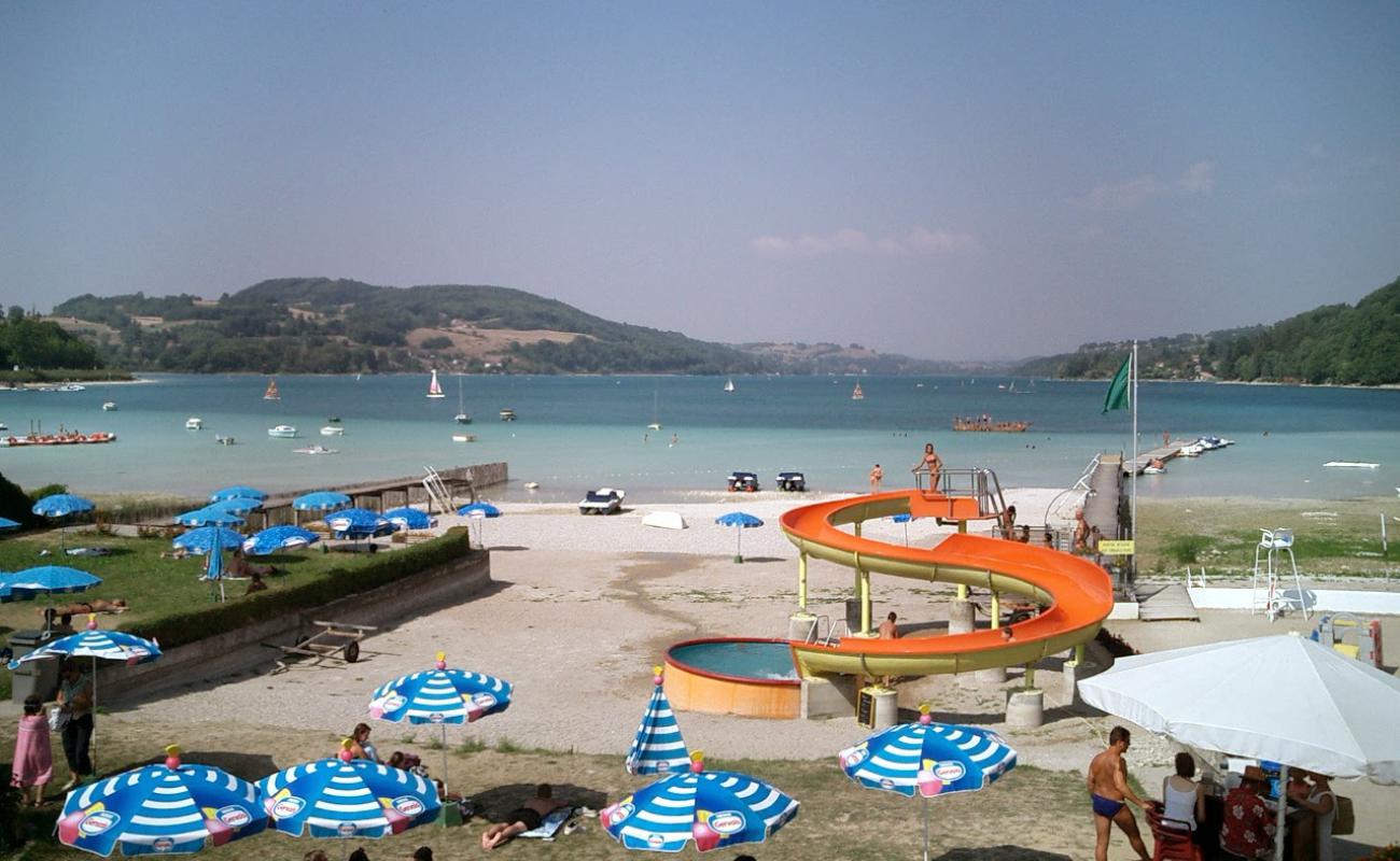 Photo de La Plage des Dauphins Beach avec roches de surface