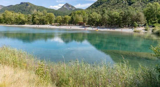 La base de loisirs Les 3 Lacs Beach