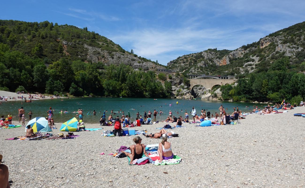 Photo de Pont du Diable Beach avec terrain rocheux de surface