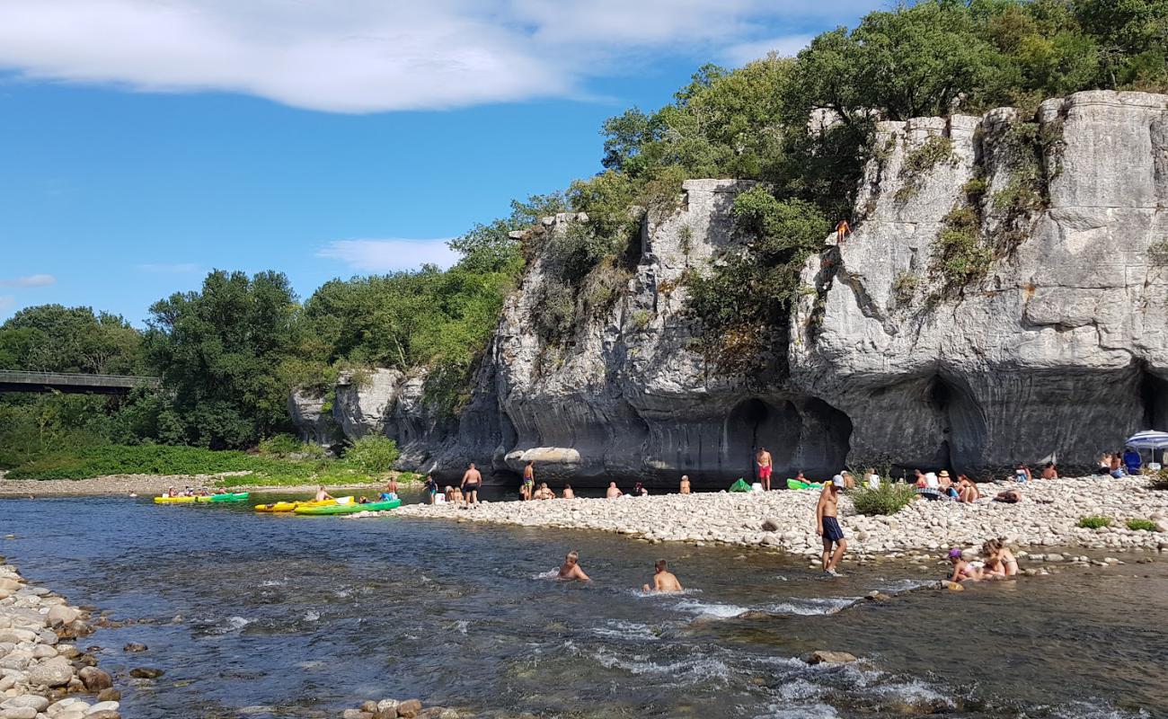 Photo de La Padelle Beach avec terrain rocheux de surface