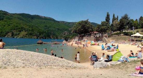 Villefort Lake Beach