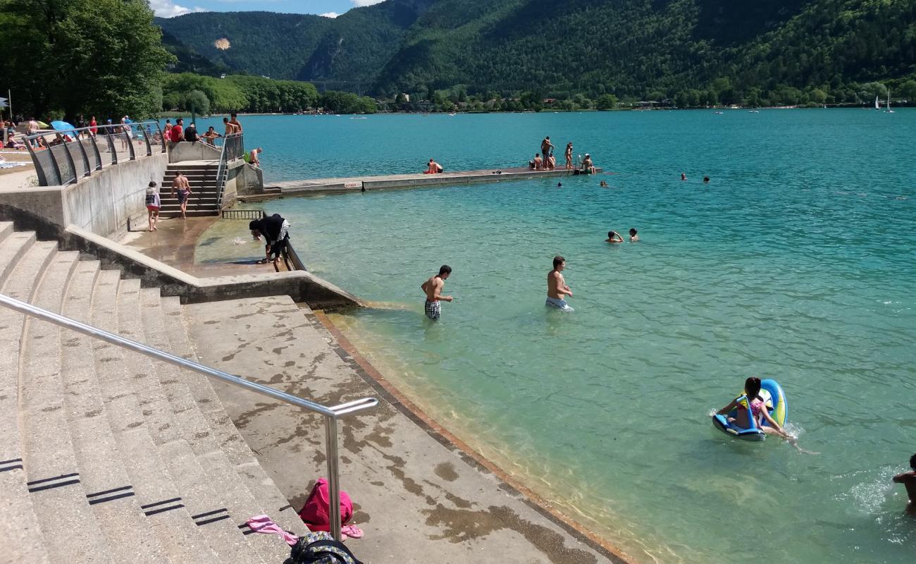 Photo de Albert Griot Beach avec béton de surface