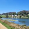 Lamoura Lake Beach