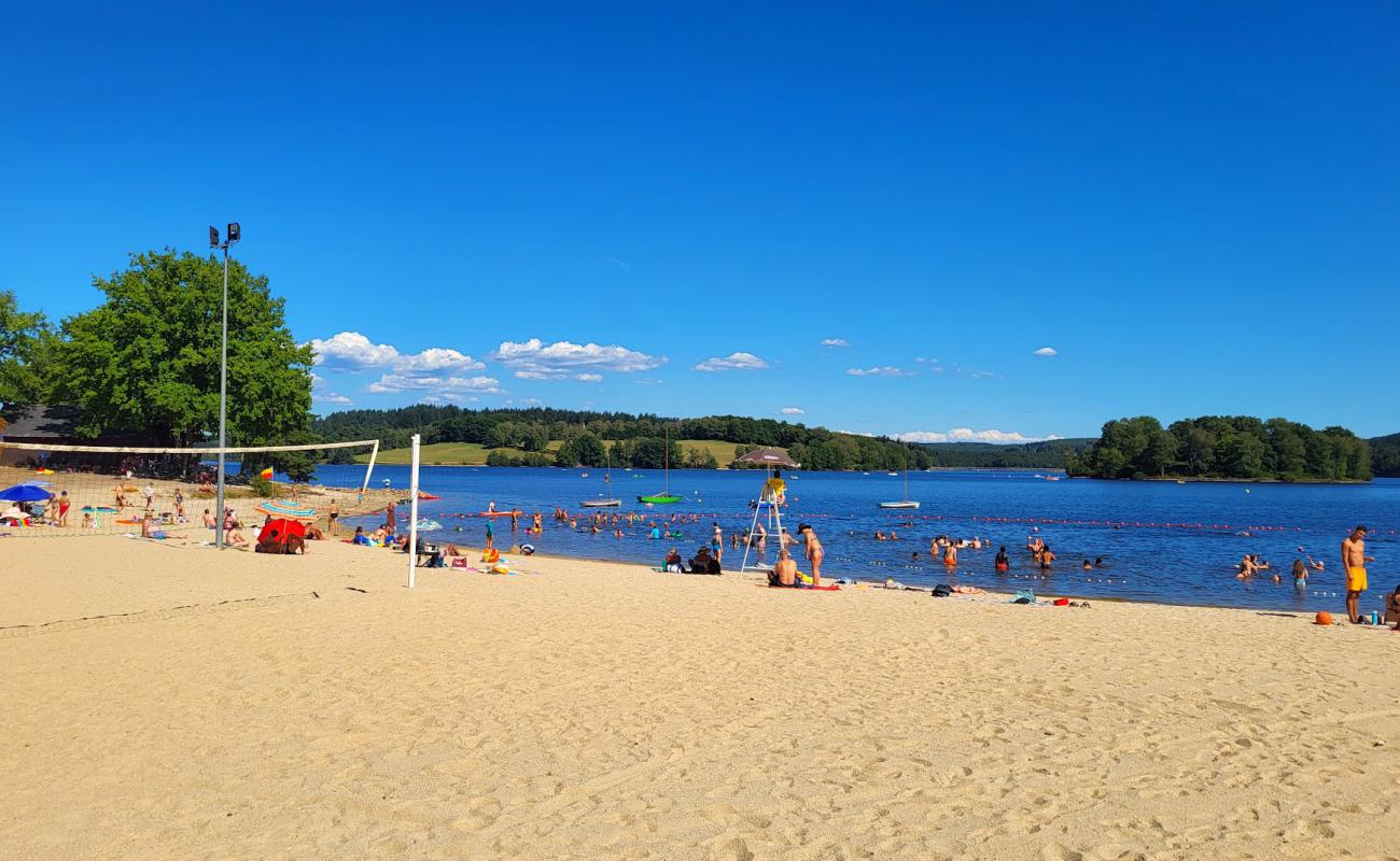 Photo de Lake Vassiviere Beach avec sable beige de surface