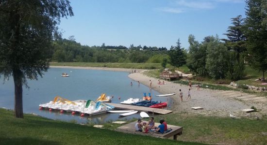 Thesauque Lake Beach