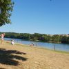 Roucarie Lake Beach