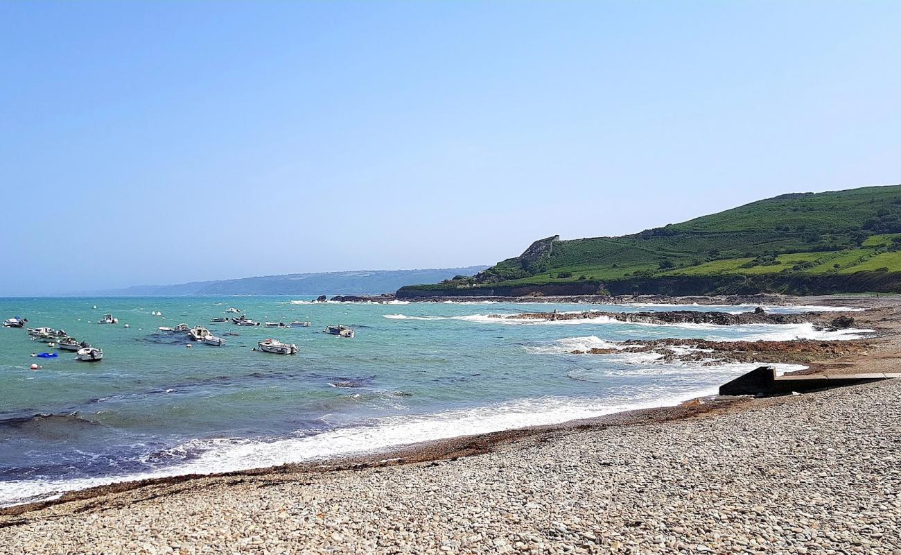 Photo de Port du Hable Beach avec terrain rocheux de surface