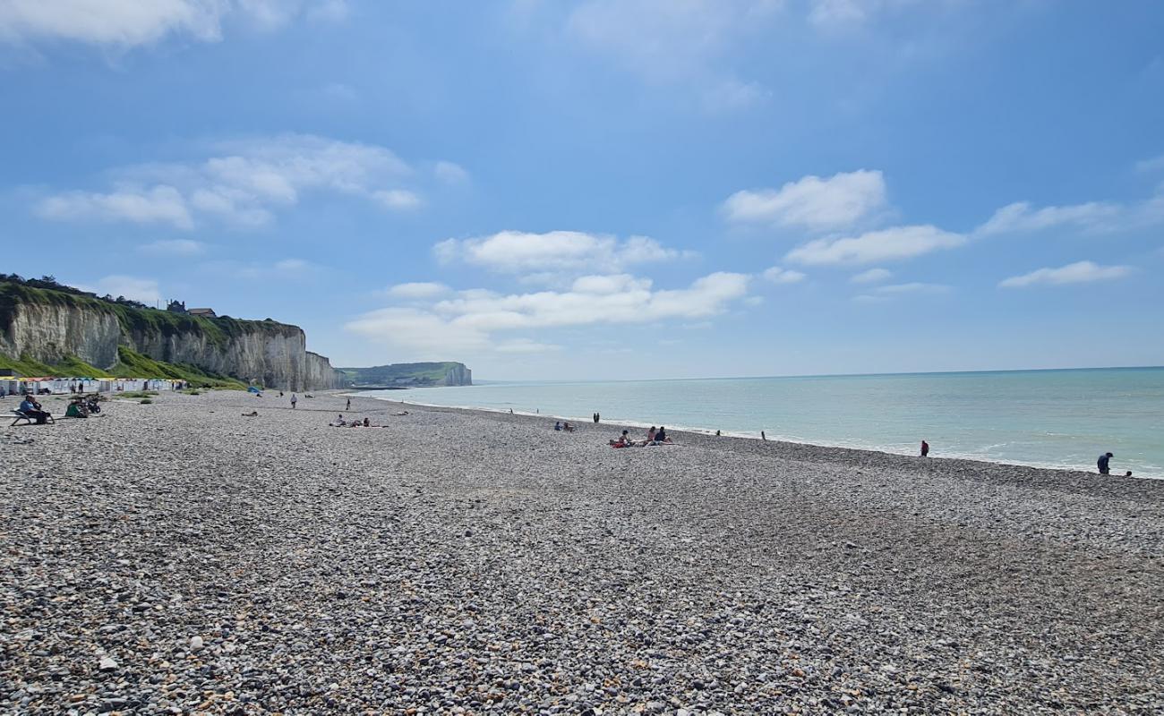 Photo de Mesnil Val Beach avec caillou gris de surface