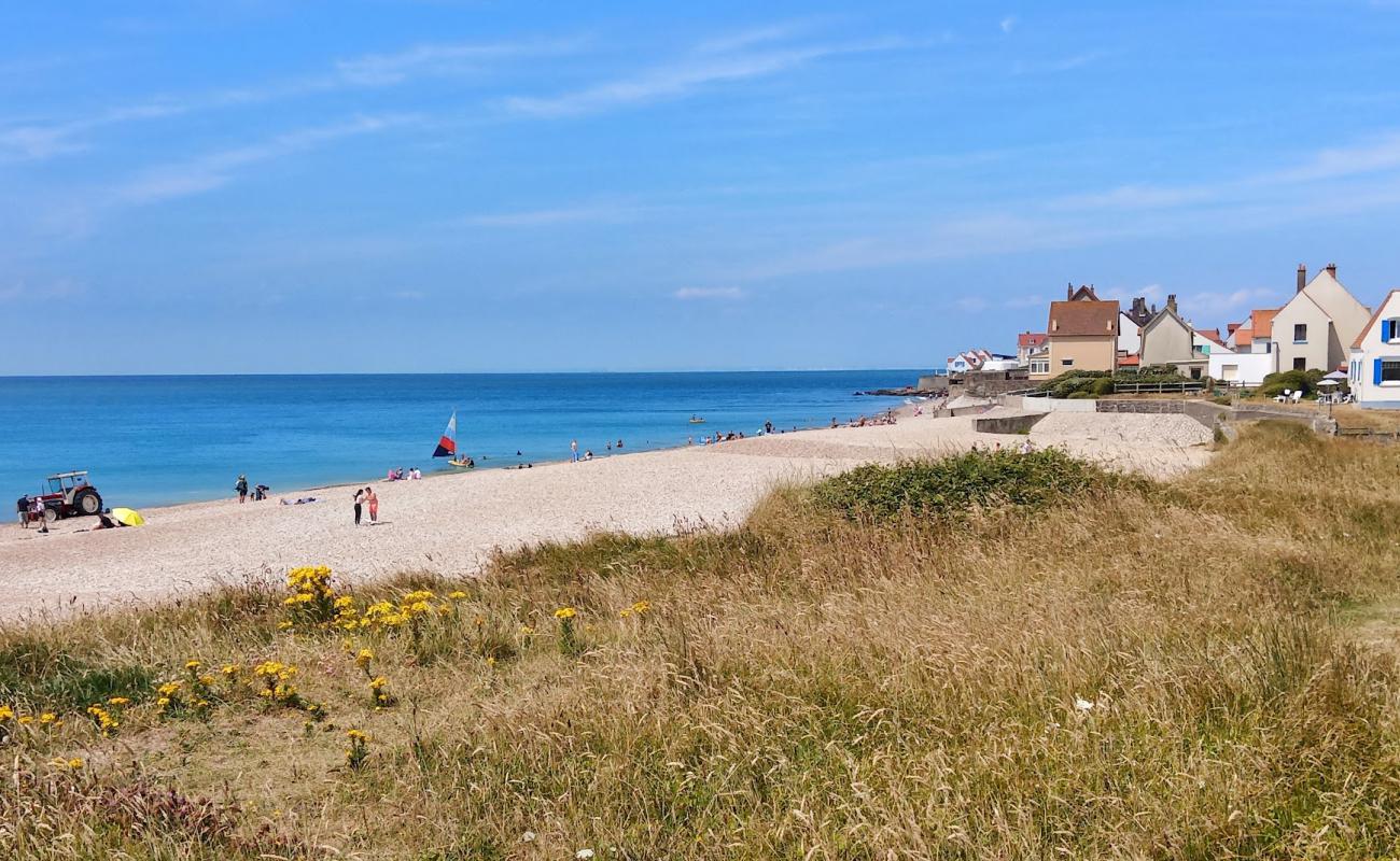 Photo de D'Audresselles Beach avec caillou fin clair de surface