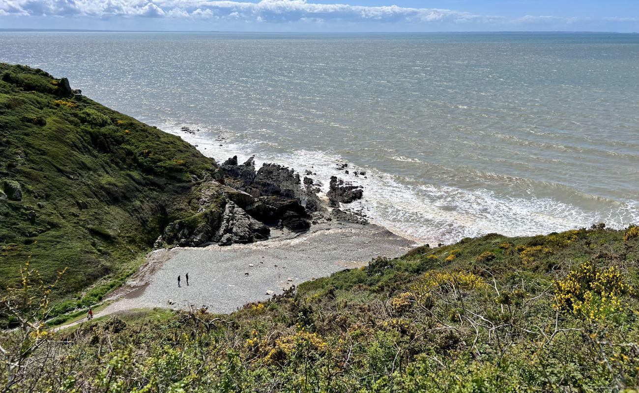 Photo de Port du Lude Beach avec galets gris de surface
