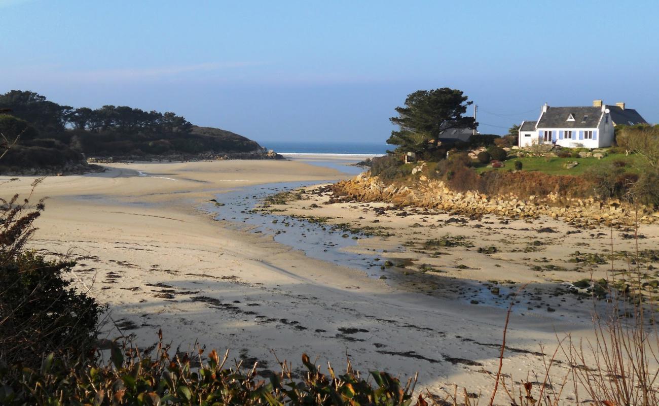 Photo de Plage de Penfoul avec sable lumineux de surface