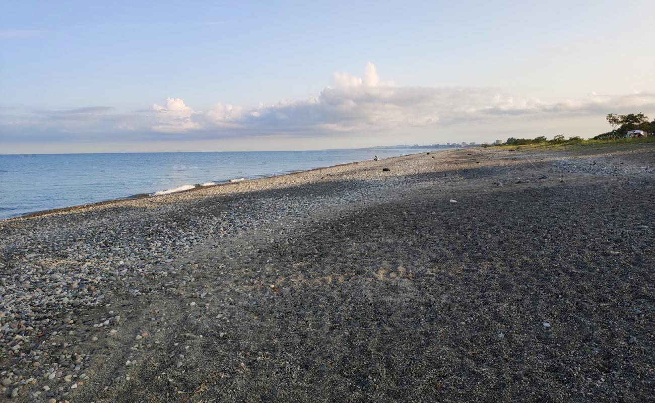 Photo de Bobokvati beach avec caillou clair de surface