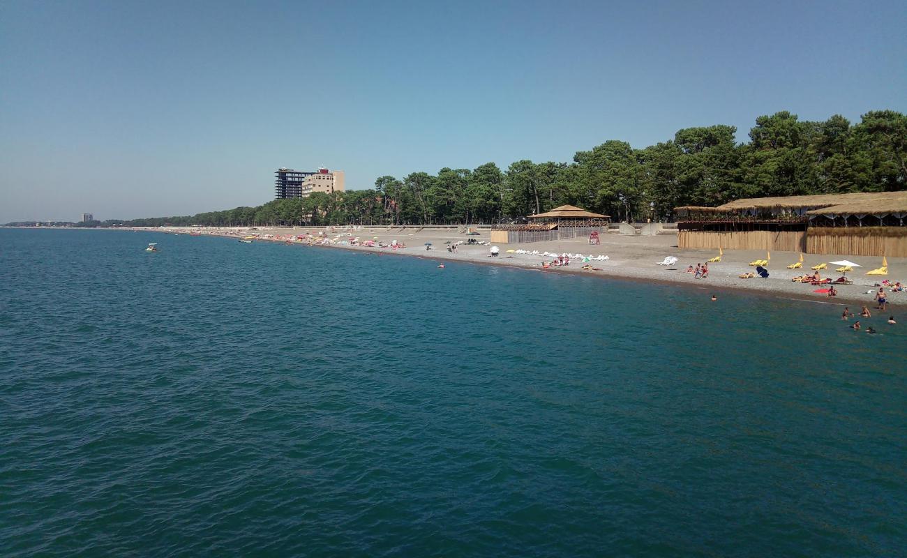 Photo de Kobuleti beach II avec galets gris de surface