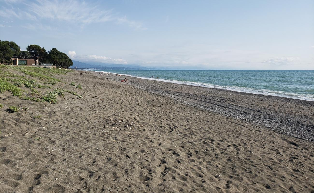 Photo de Kobuleti beach IV avec galets gris de surface