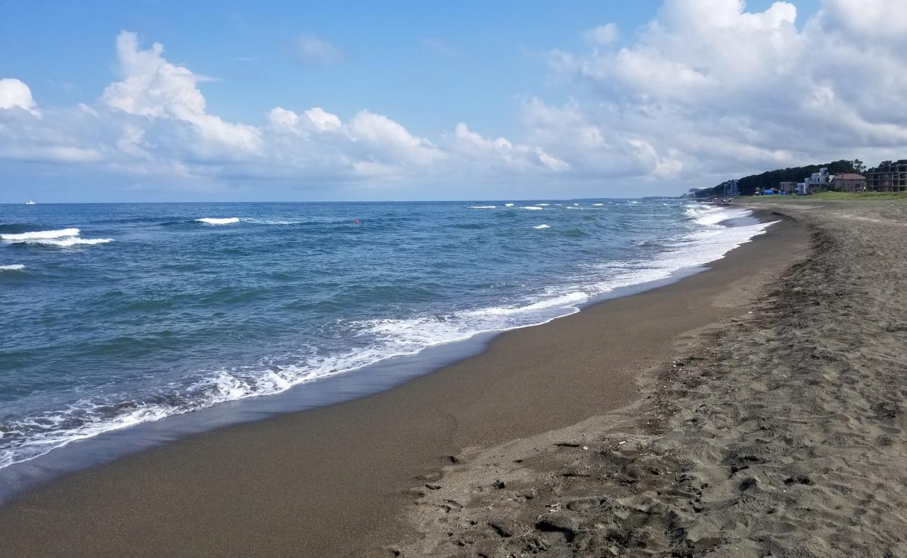 Photo de Shekvetili beach avec sable noir de surface