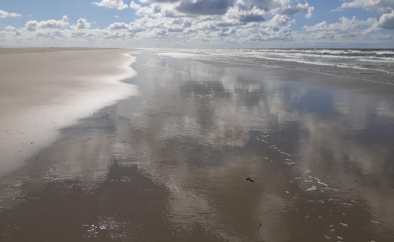 Photo de Billriff strand avec sable beige de surface