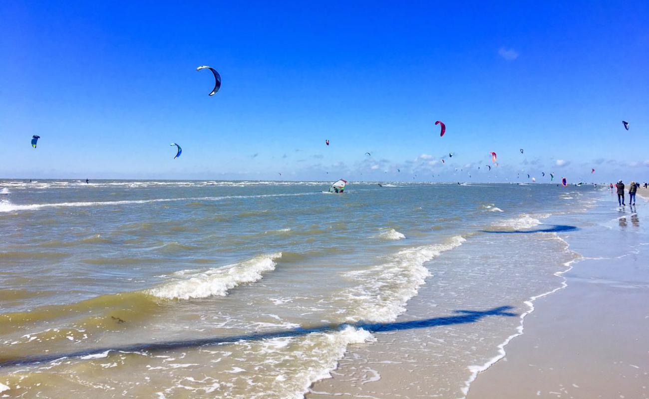 Photo de Bathe Ording FKK avec sable lumineux de surface