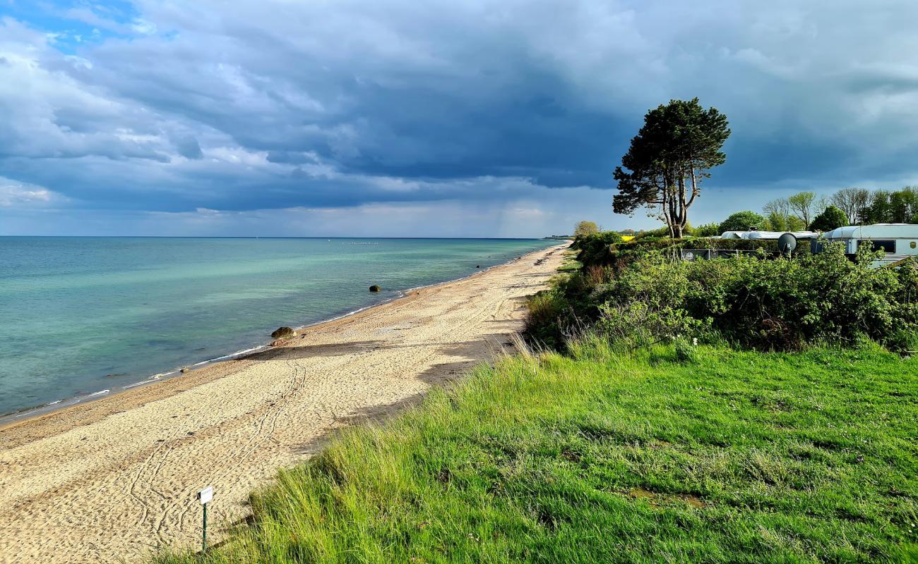 Photo de Ostermade camp strand avec sable lumineux de surface