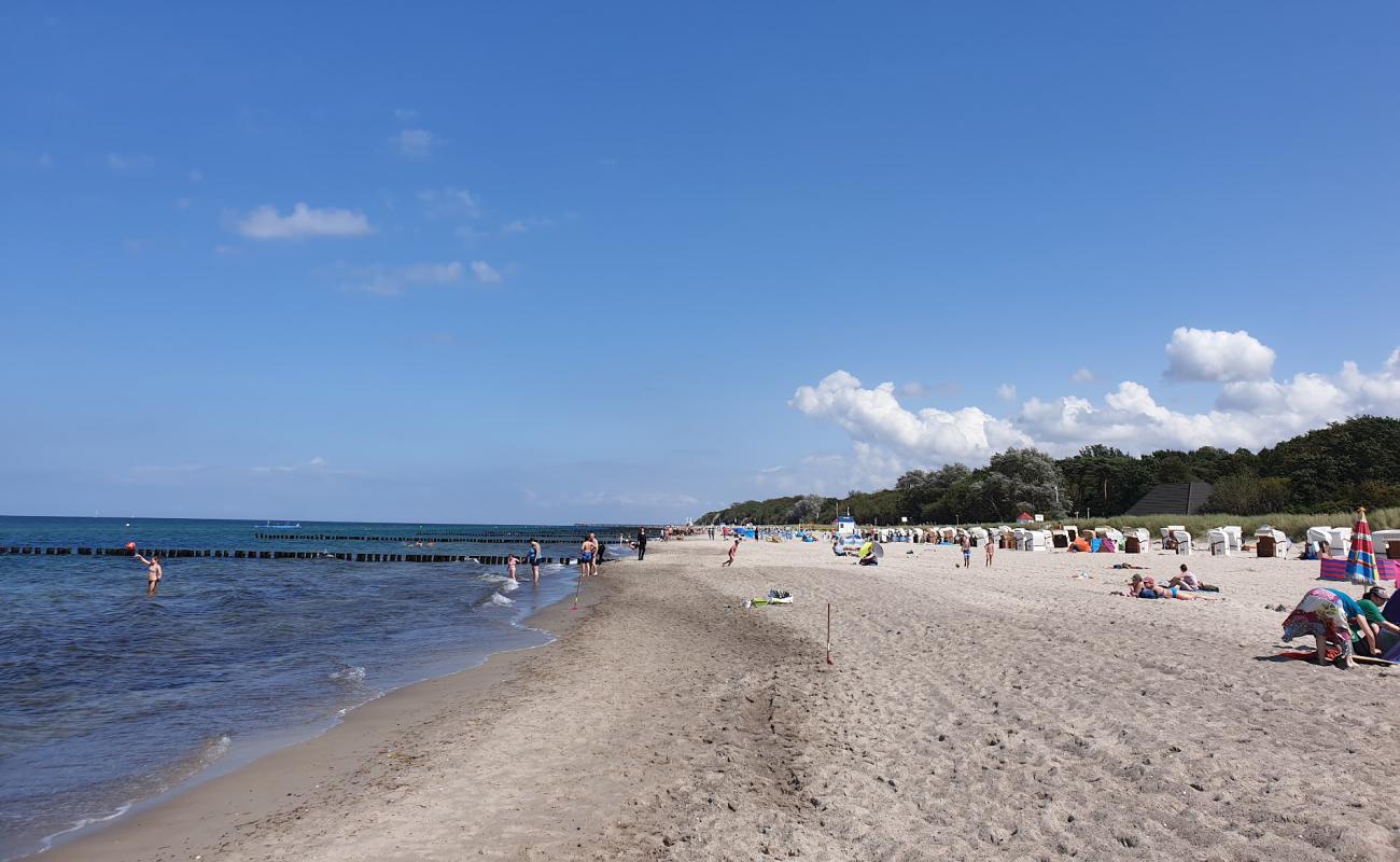 Photo de Plage de Kuhlungsborn avec sable lumineux de surface