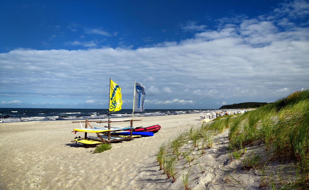 Photo de Strand Vitte avec sable lumineux de surface