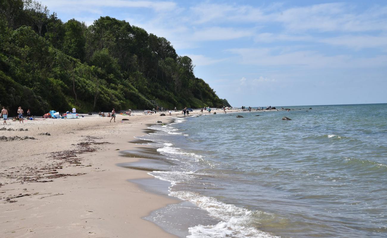 Photo de Der Bakenberg mit Ostseestrand avec sable lumineux de surface