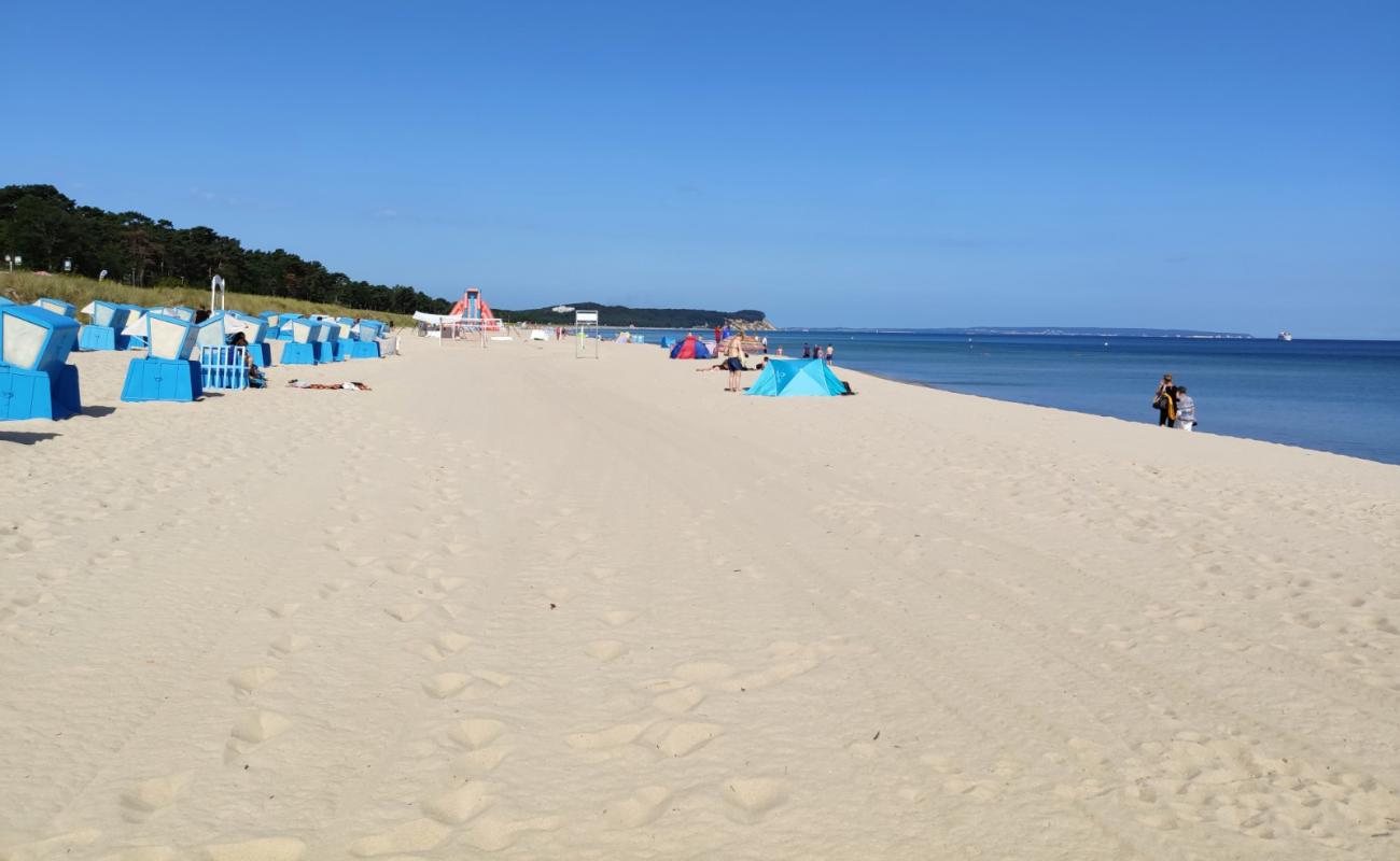 Photo de Hundestrand Gohren avec sable lumineux de surface