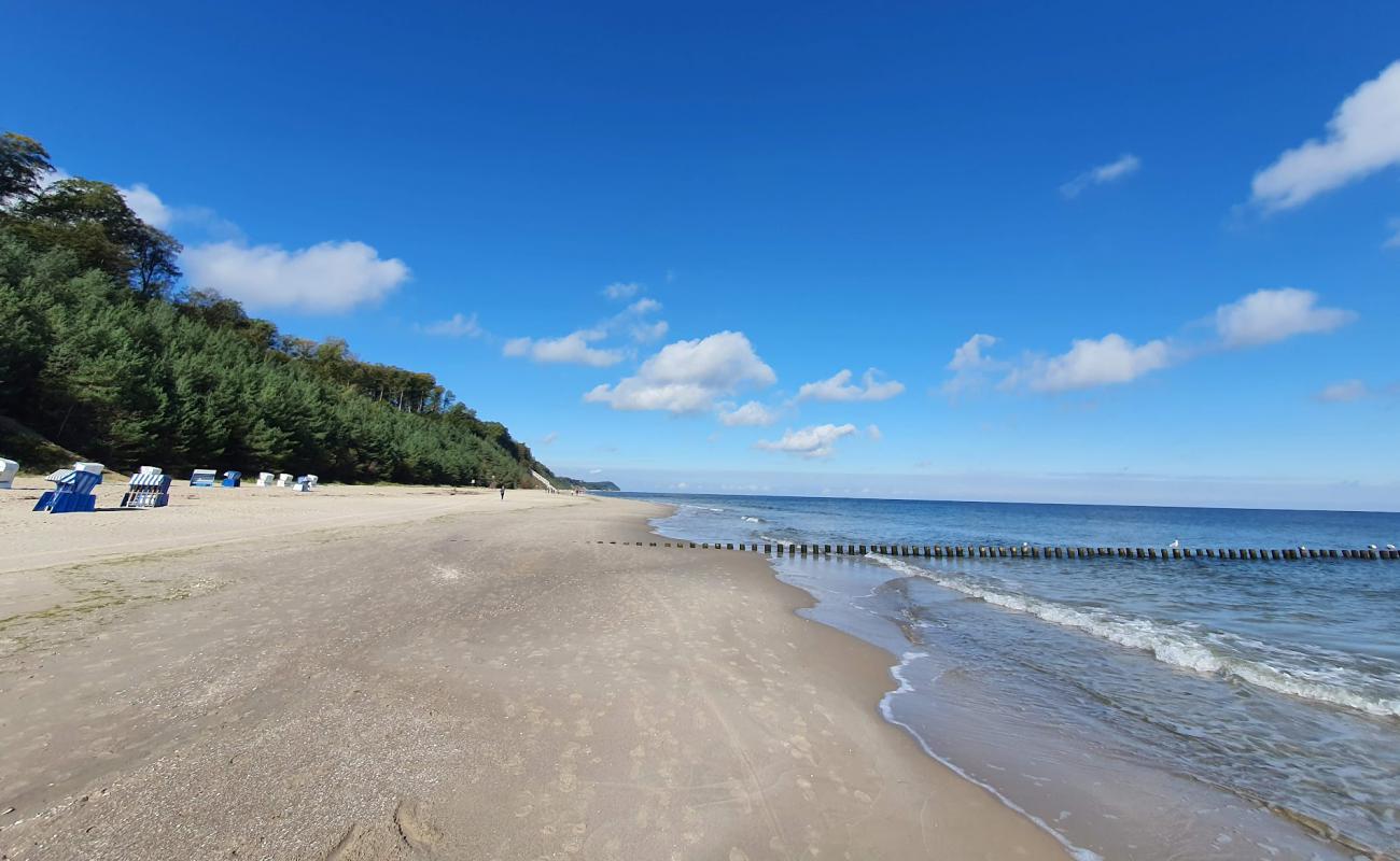 Photo de Strand Uckeritz avec sable lumineux de surface