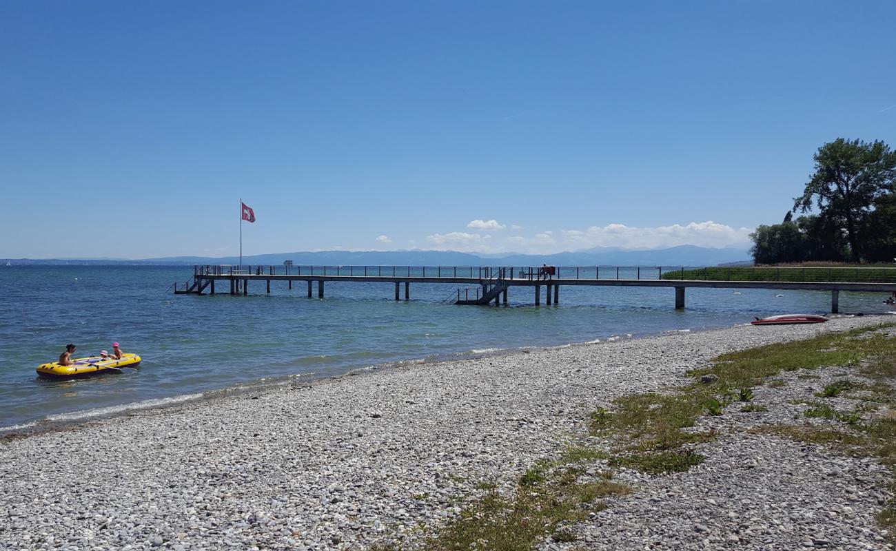 Photo de Strandbad Wiedehorn avec galets gris de surface