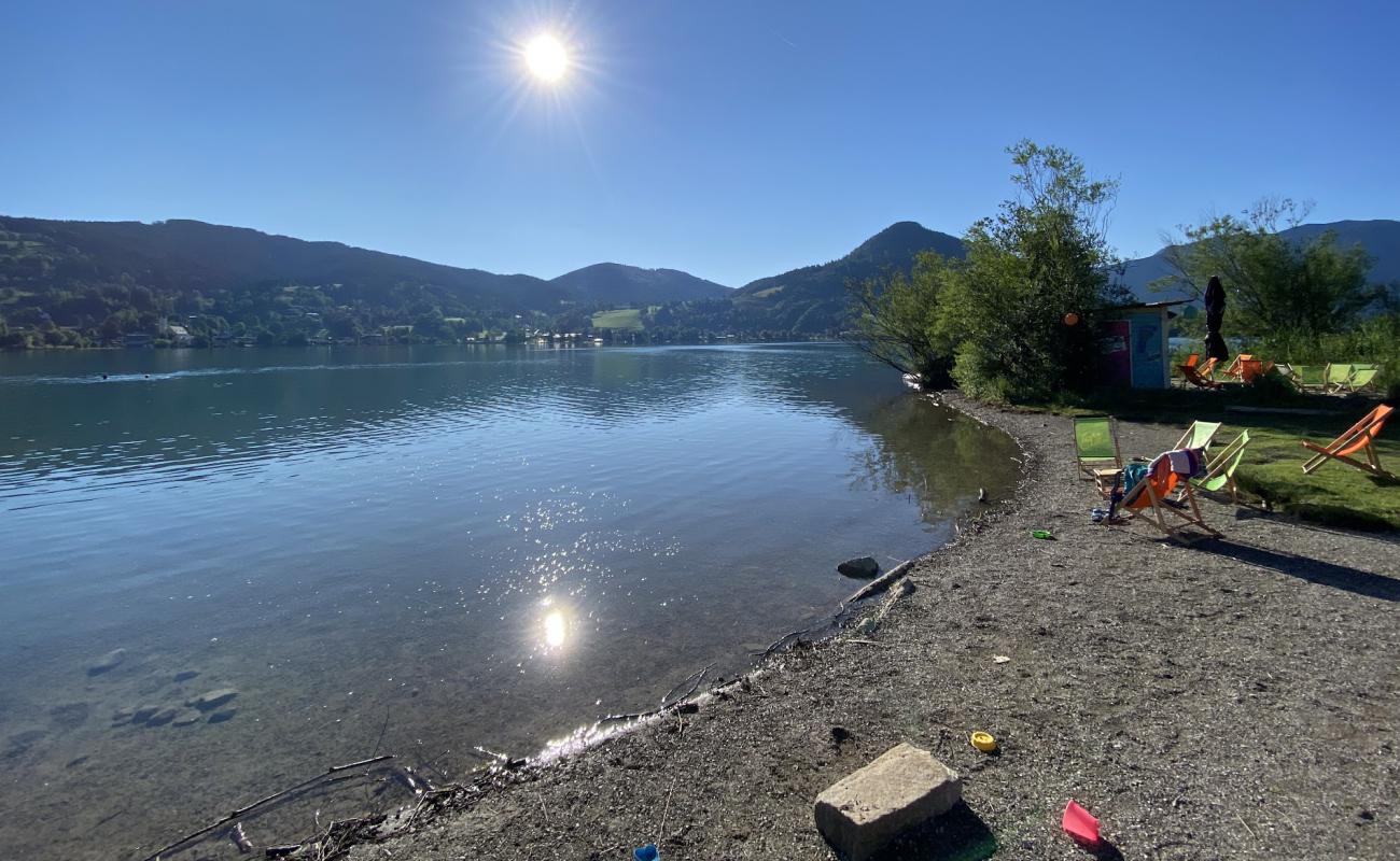 Photo de Campingplatz Schliersee avec caillou clair de surface