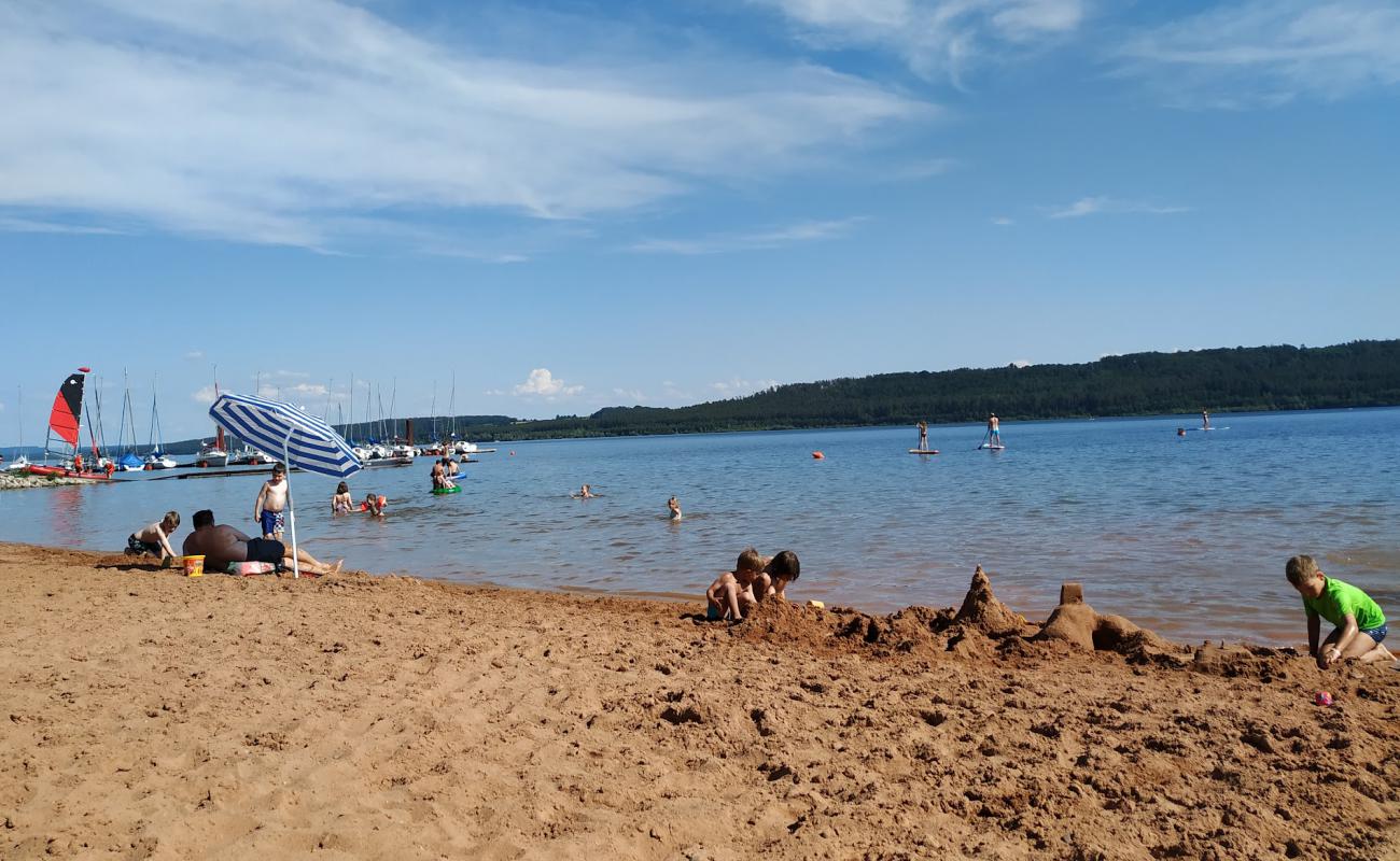 Photo de Badestrand Absberg avec sable beige de surface