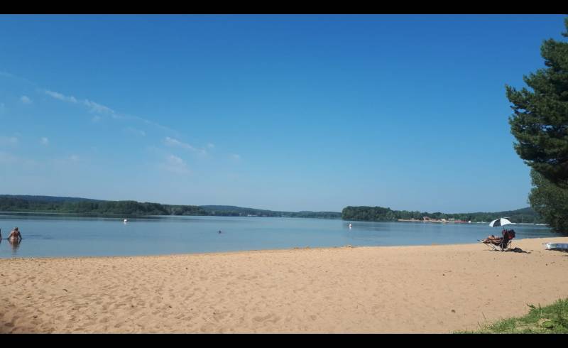 Photo de FKK-Strand Absberg avec sable beige de surface
