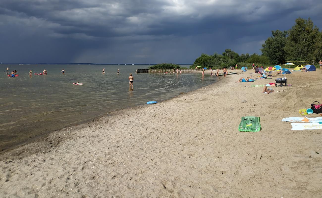 Photo de Muritz Sandstrand avec sable beige de surface