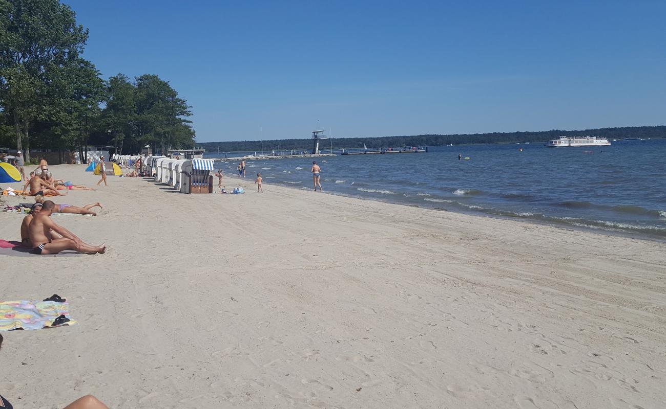 Photo de Badestrand Klink avec sable lumineux de surface