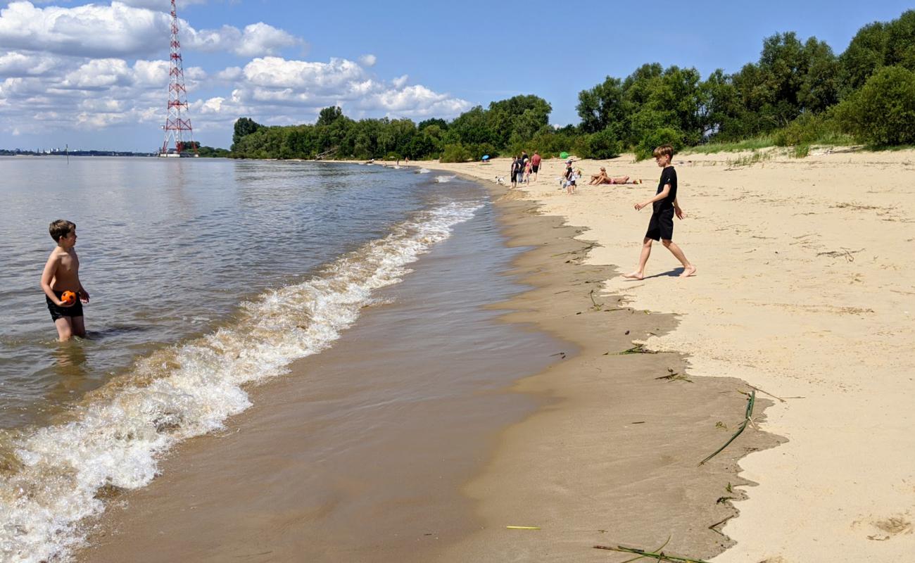 Photo de Hetlinger Schanze Strand avec sable beige de surface