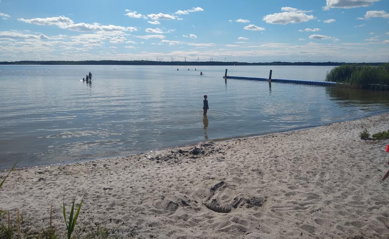 Photo de Badestelle Goldberger See avec herbe de surface