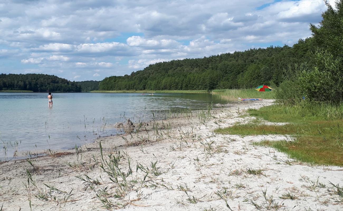 Photo de Furstensee Strand avec sable lumineux de surface