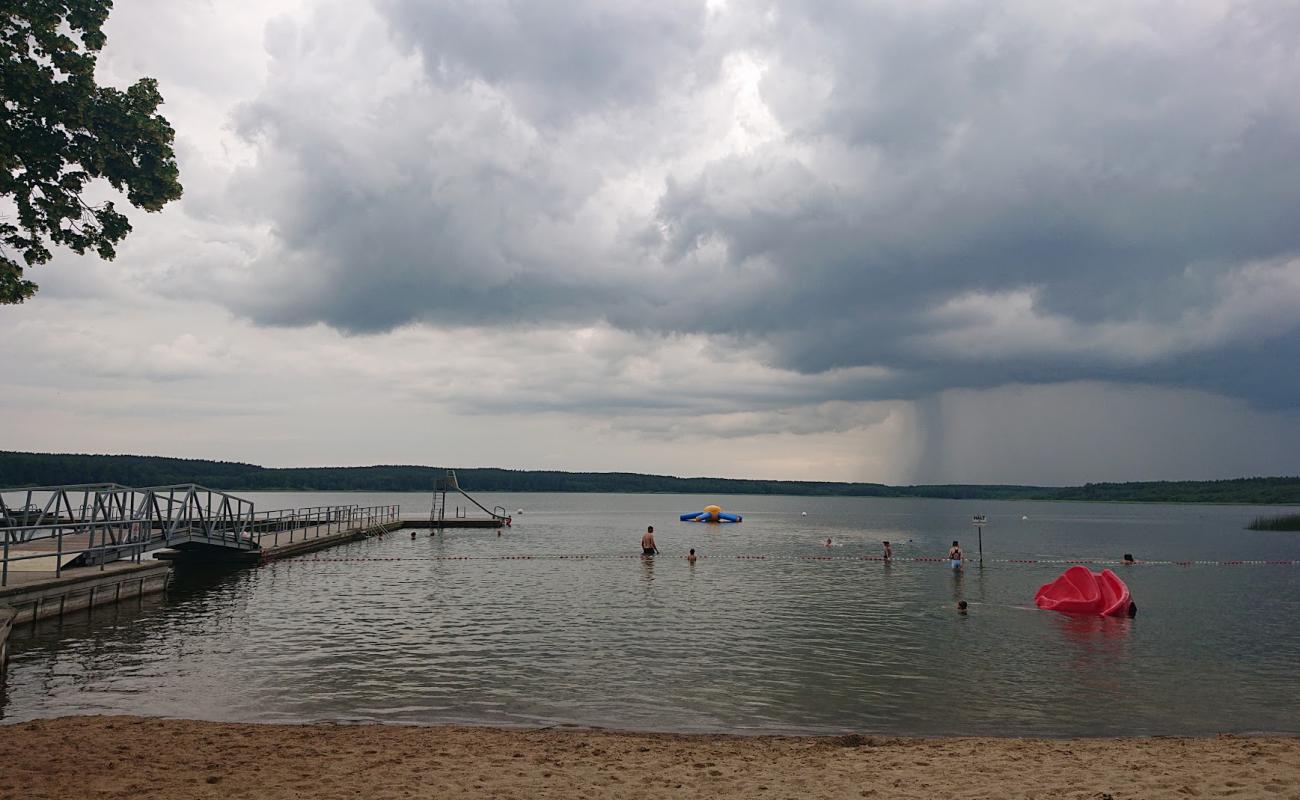 Photo de Grosser Wariner See Strandbad avec herbe de surface