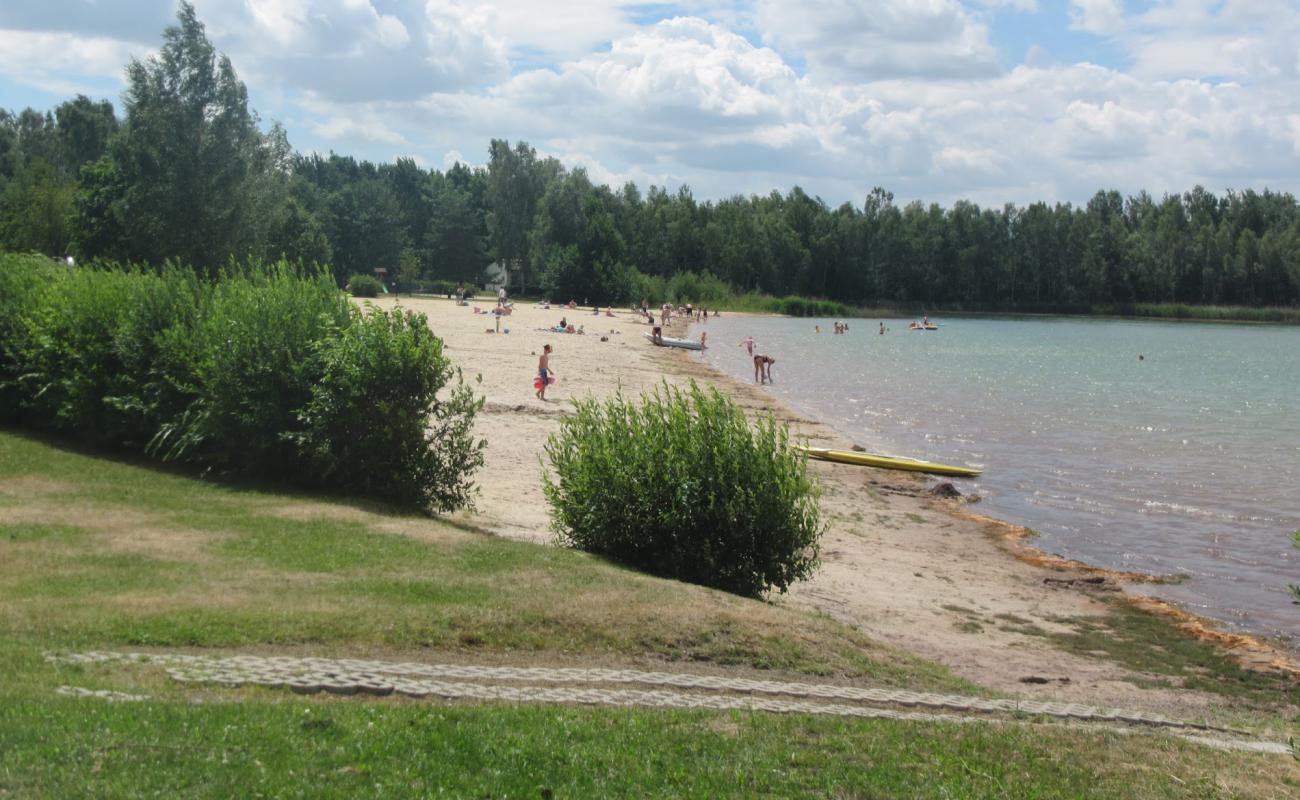 Photo de Lauchhammer Beach avec sable lumineux de surface