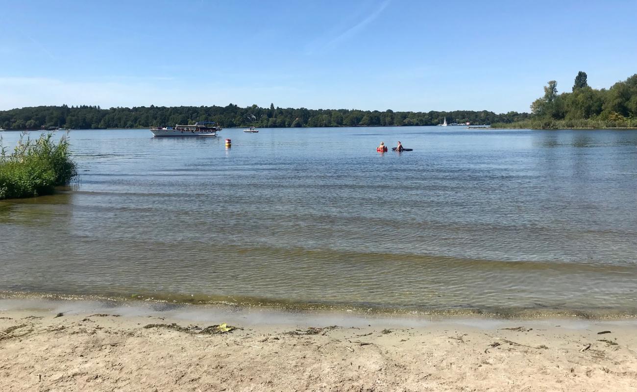 Photo de Badestelle Lieper Bucht avec sable lumineux de surface