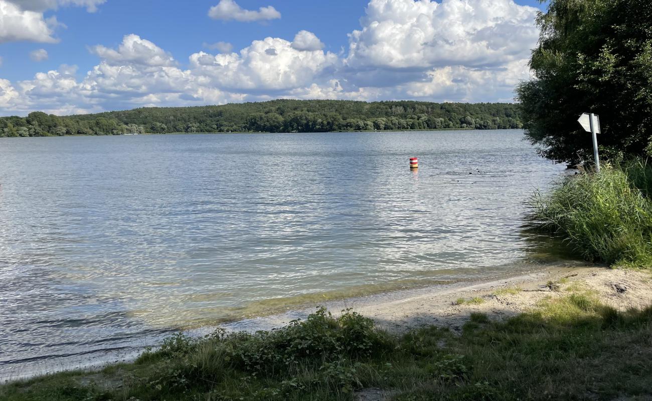 Photo de Gatow Strand avec sable lumineux de surface