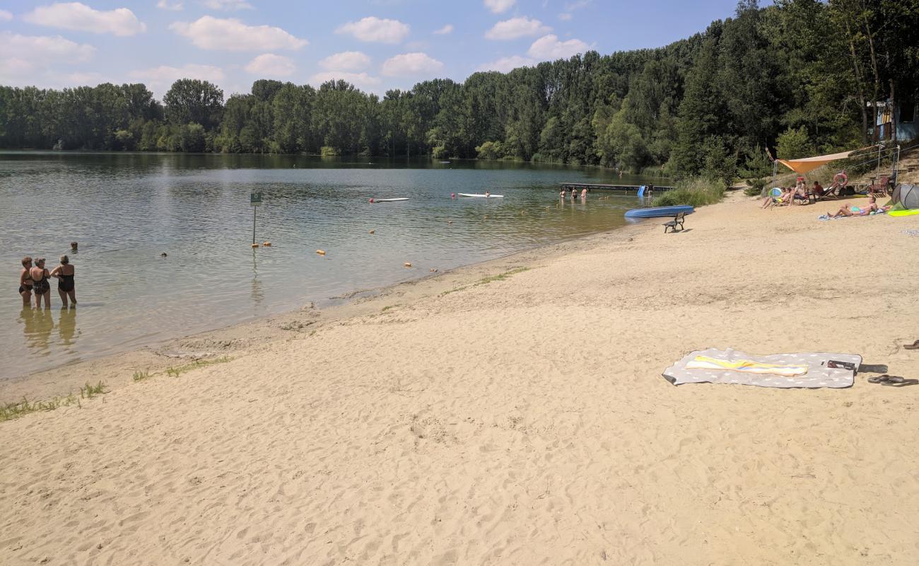 Photo de Strandbad Kretzschau avec sable lumineux de surface