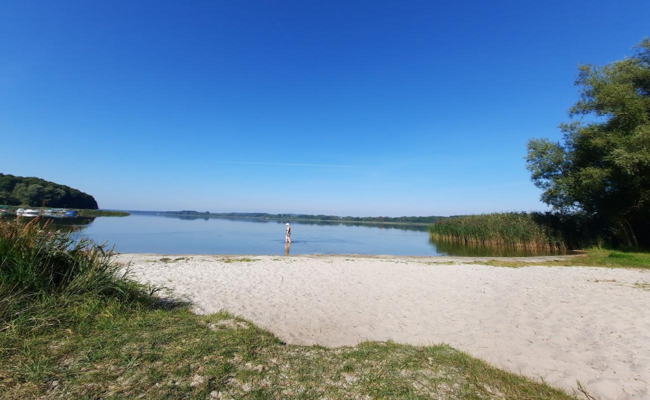 Photo de Hundestrand Dahmen avec sable beige de surface