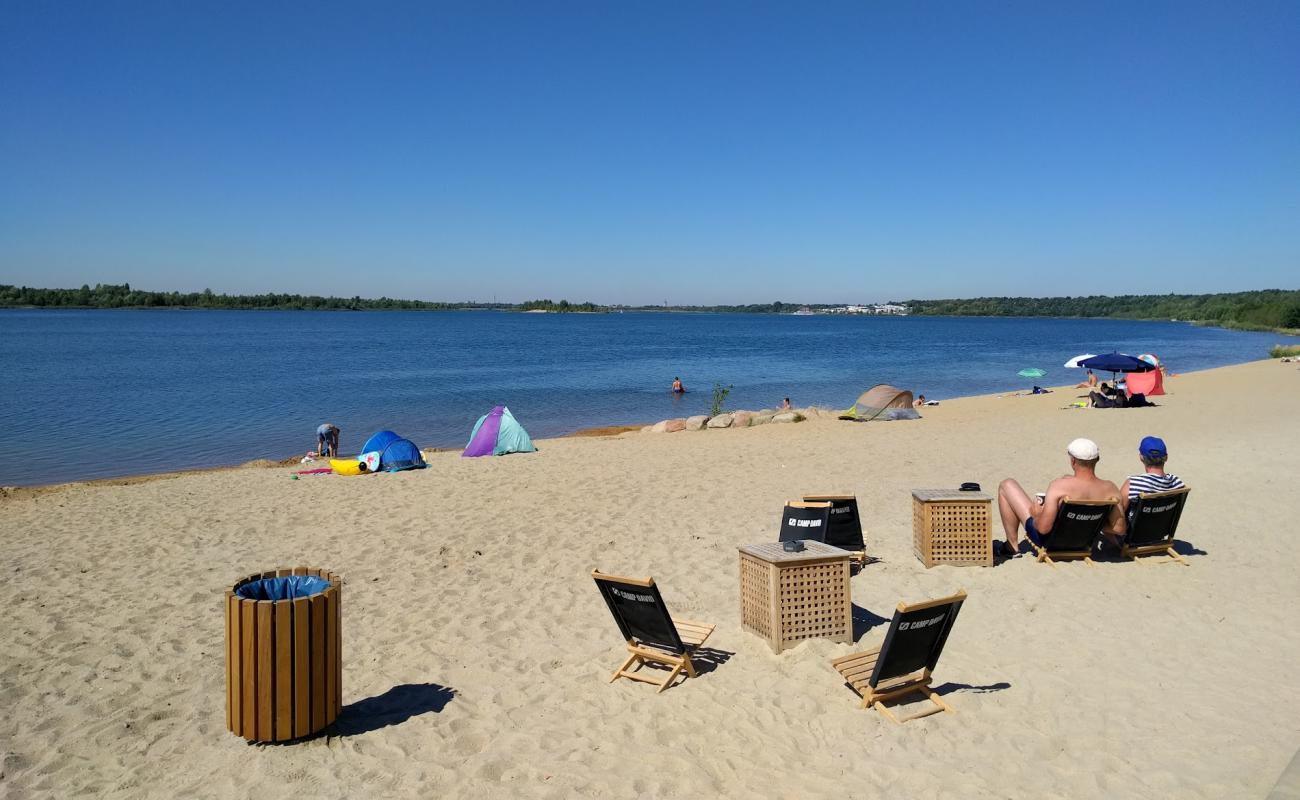 Photo de Auenhainer Strand avec sable lumineux de surface