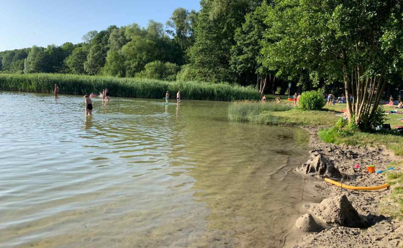 Photo de Strandbad Motzen avec herbe de surface