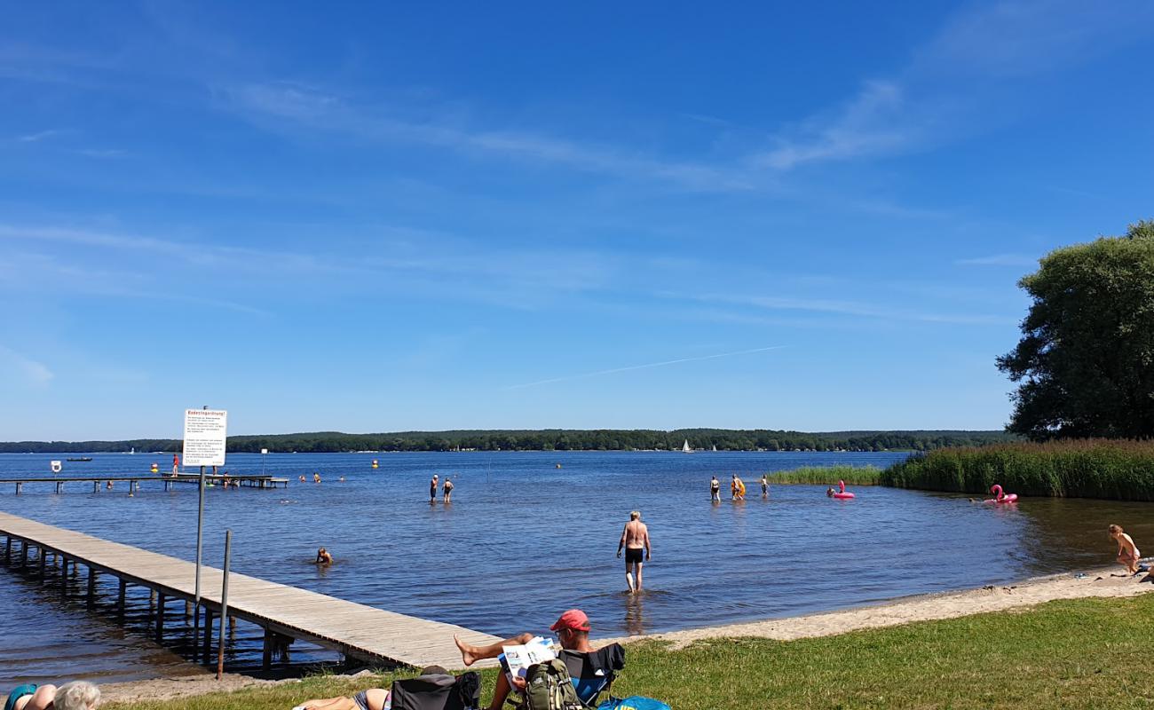 Photo de Strandbad 19395 avec herbe de surface