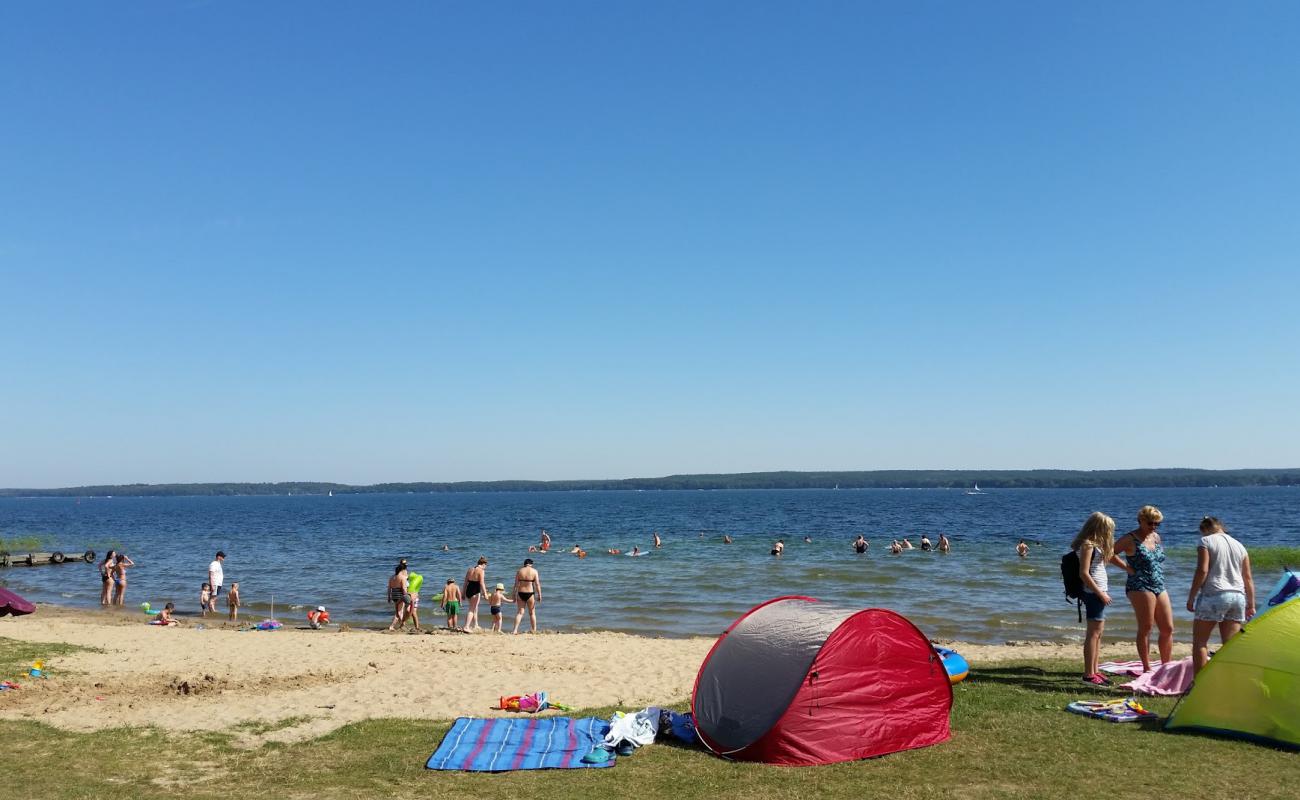 Photo de Badestelle Strandbad avec herbe de surface